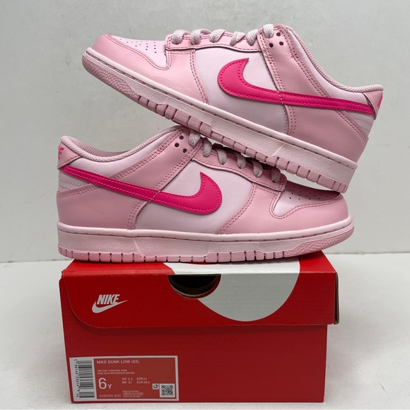 Nike Shoes - Nike Dunk Low GS “Pink Panther/Triple Pink” 2022